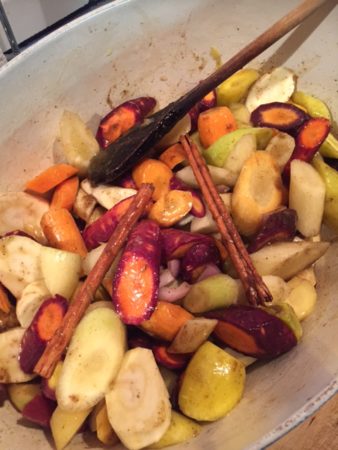 Potage de carottes aux épices
