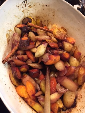 Potage de carottes aux épices