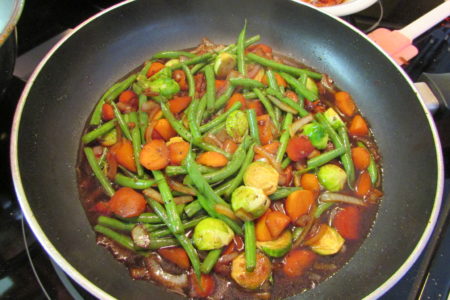 Poulet Teriyaki aux légumes
