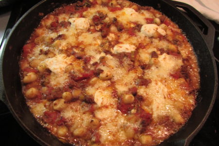Casserole de gnocchi style lasagne
