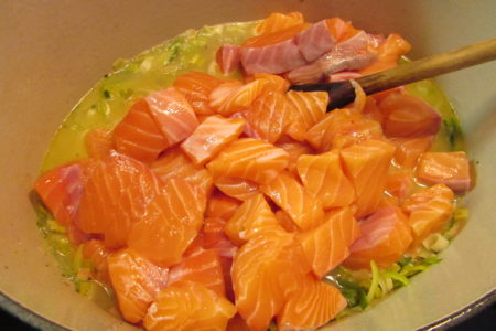 Pâté au saumon sans croûte