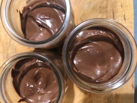 Petit pots au chocolat (sans produits laitiers)